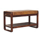 Small Slatted Bench