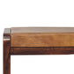Small Slatted Bench
