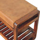 Small Slatted Bench
