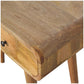 Curved Hallway Table