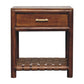 T-Bar Nightstand - Chestnut Finish