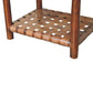 T-Bar Nightstand - Chestnut Finish