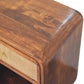 Woven Nightstand - Chestnut Finish