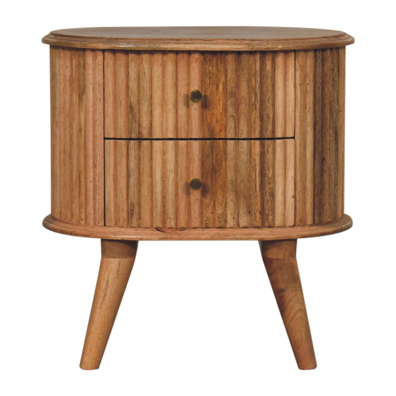 WillowStone Soba Nordic Bedside – handcrafted solid wood furniture by WillowStone
