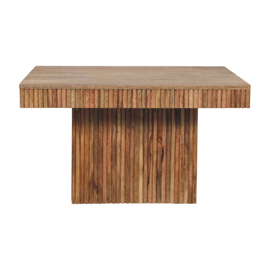 WillowStone Soba Chunky Coffee Table – handcrafted solid wood furniture by WillowStone