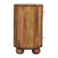 Soba 3-Drawer Ball Nightstand