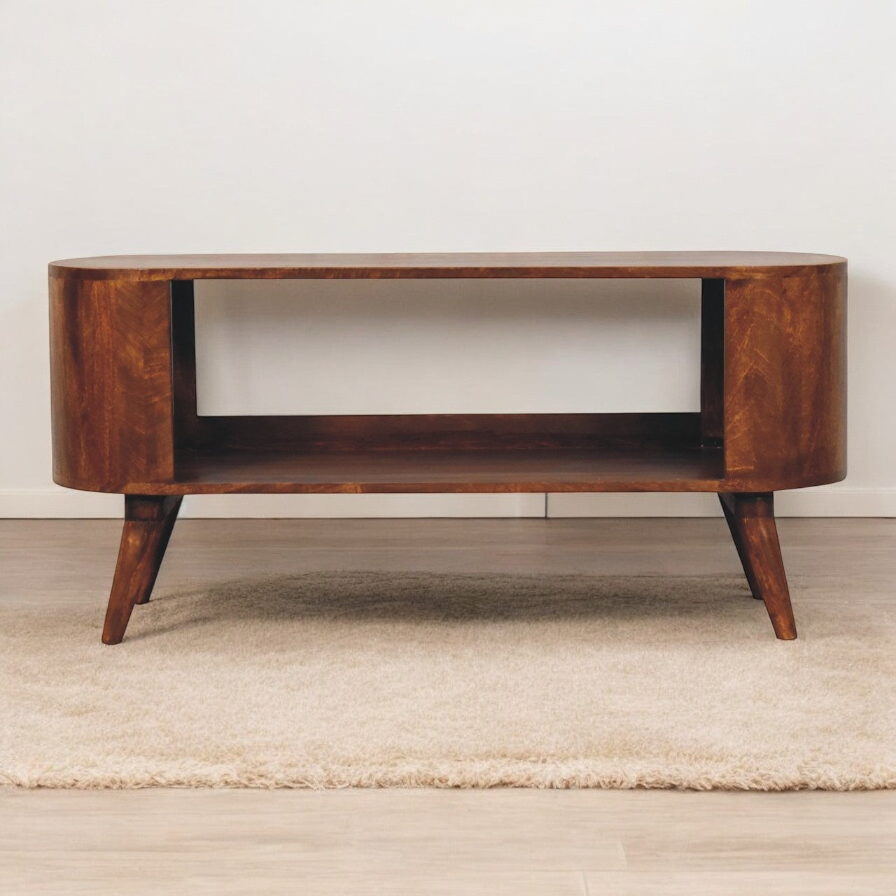 WillowStone Soba Chestnut Shoe Cabinet