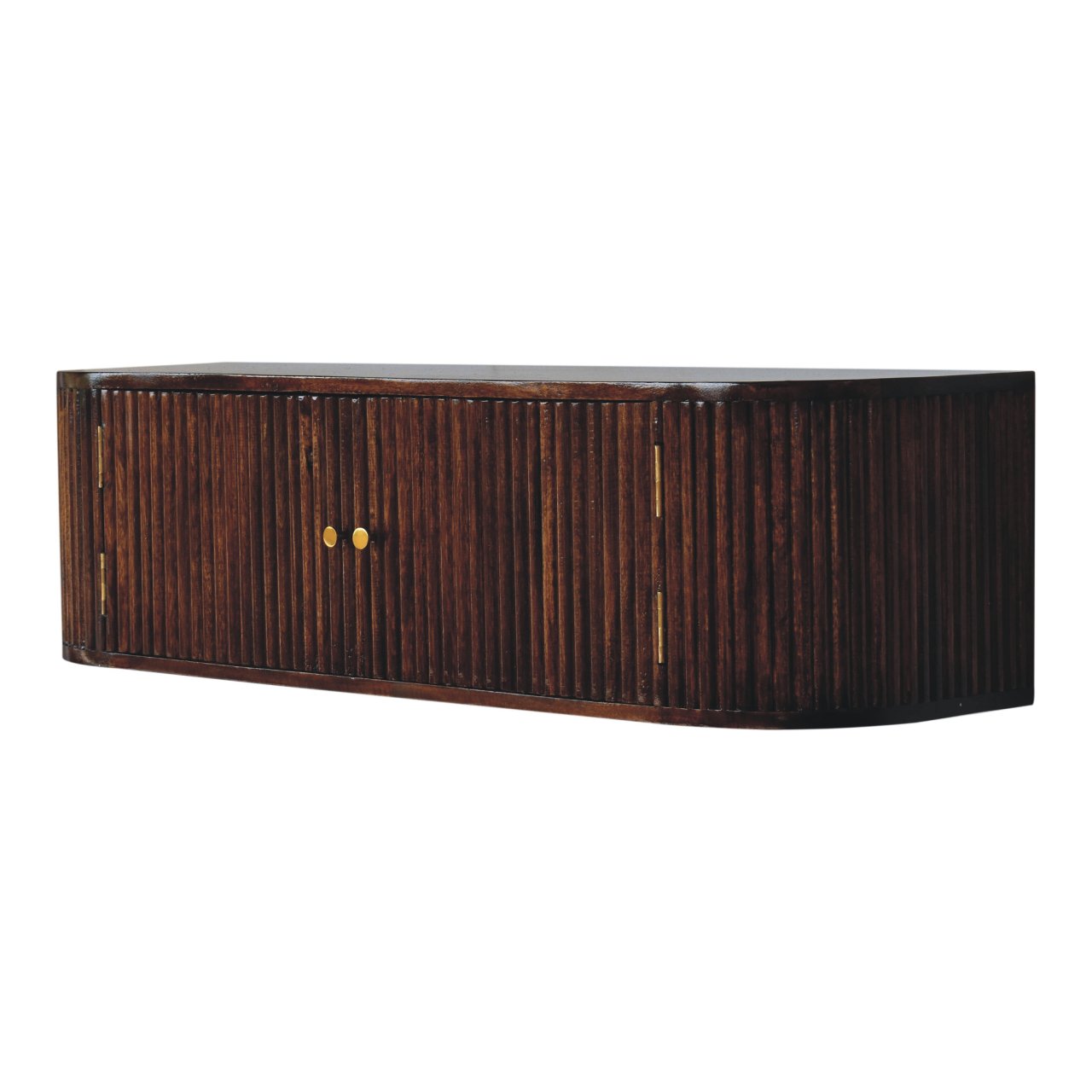 Chunky Chestnut Floating Bedside
