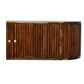 Floating Nightstand - Chestnut Finish