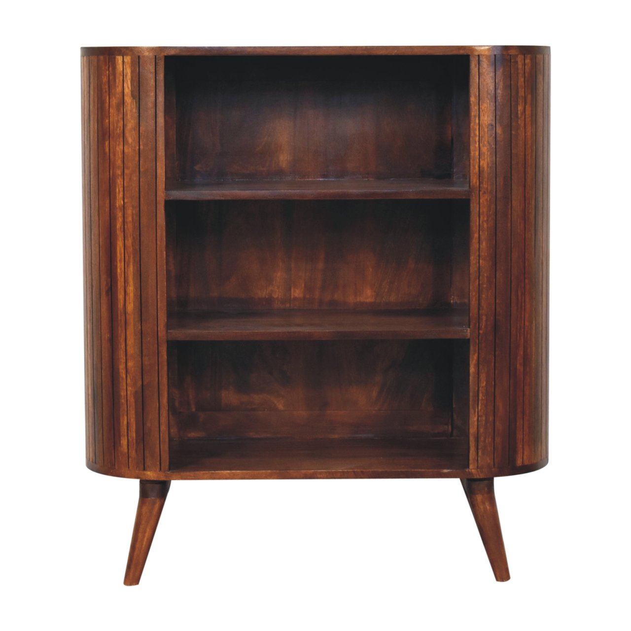 WillowStone Cortez Chestnut Open Cabinet