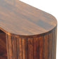 Cortez Cabinet - Chestnut Finish