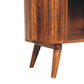 Cortez Cabinet - Chestnut Finish