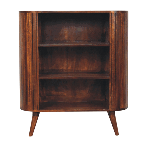 WillowStone Cortez Chestnut Open Cabinet