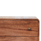 Curved Chest - Honey Caramel Finish