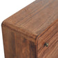 Curved Chest - Honey Caramel Finish