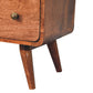 Curved Chest - Honey Caramel Finish