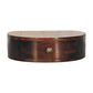 Wall-Mounted Rounded Nightstand - California Walnut Finish