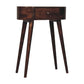Albion Mini Nightstand - California Walnut Finish