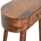 Albion Mini Nightstand - California Walnut Finish