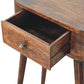 Albion Mini Nightstand - California Walnut Finish