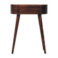 Albion Mini Nightstand - California Walnut Finish