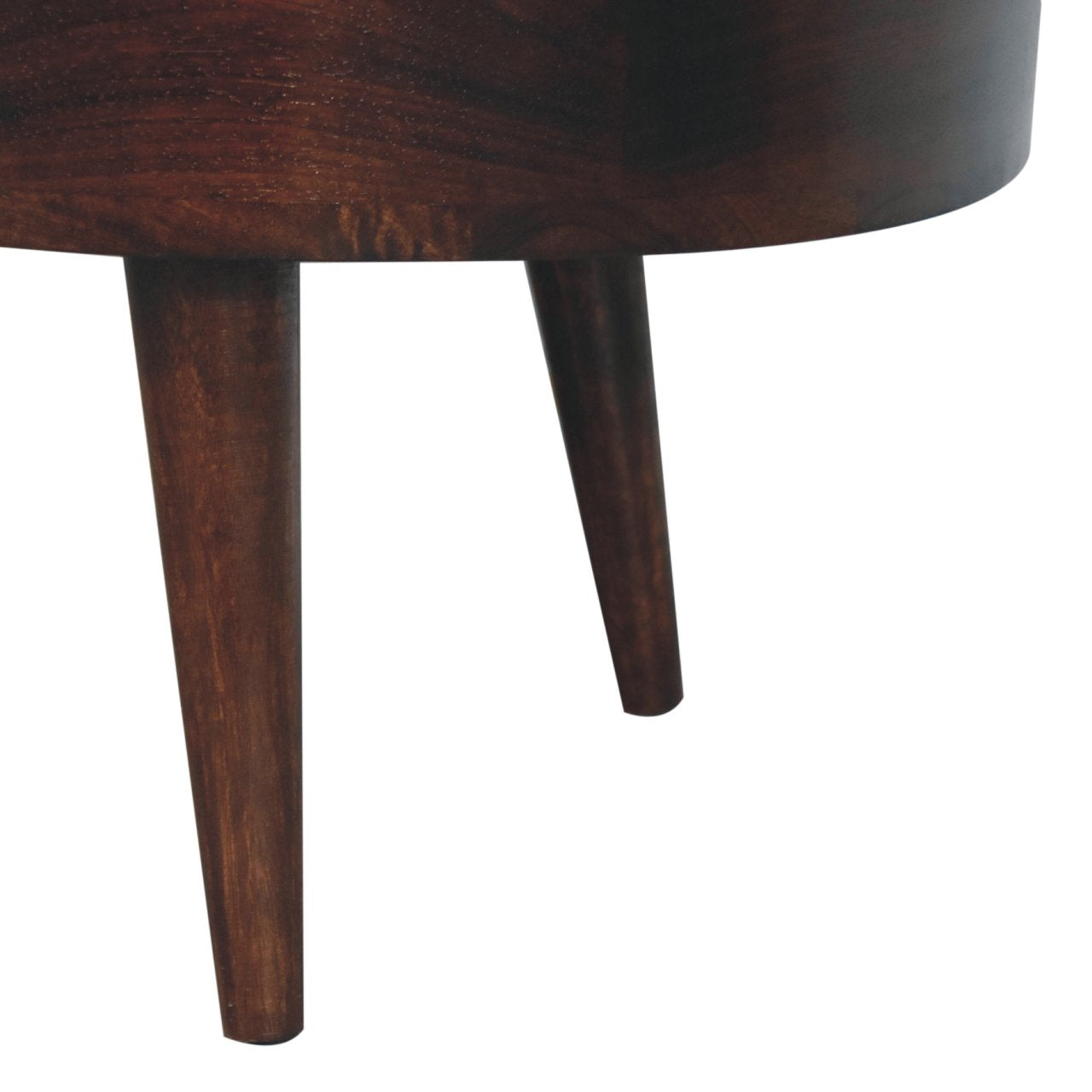 WillowStone California Walnut Rounded Coffee Table