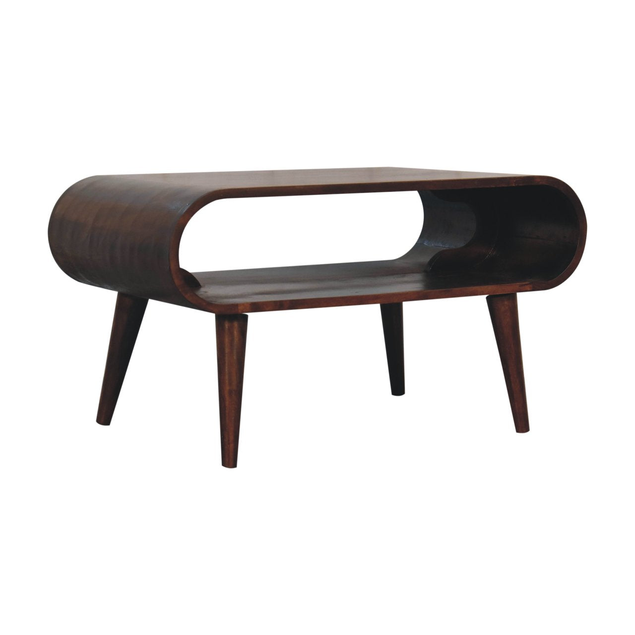 WillowStone Open California Walnut Coffee Table