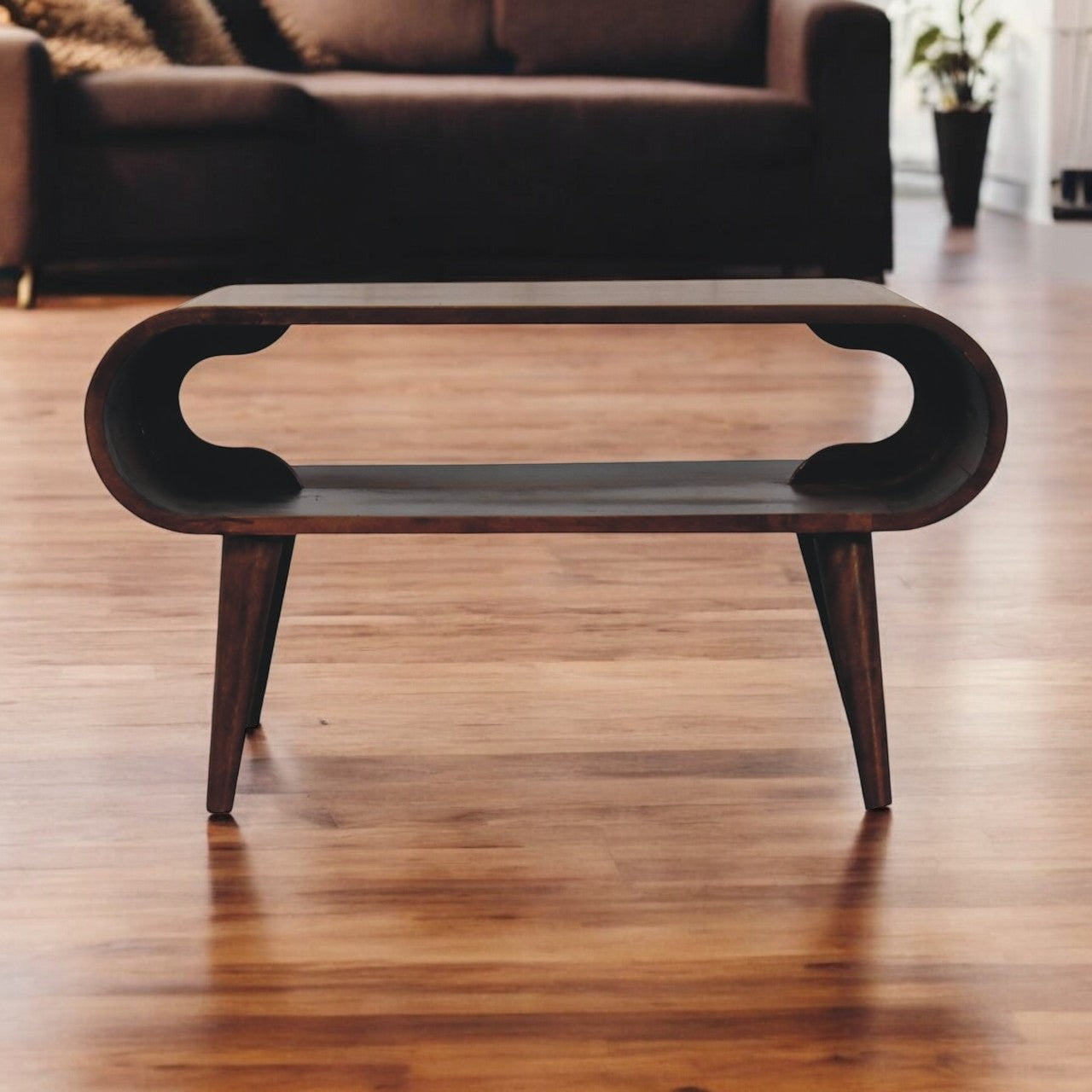 WillowStone Open California Walnut Coffee Table