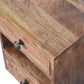Mini Nightstand - Honey Caramel Finish