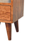 Mini Nightstand - Honey Caramel Finish