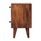 Mini Nightstand - Honey Caramel Finish