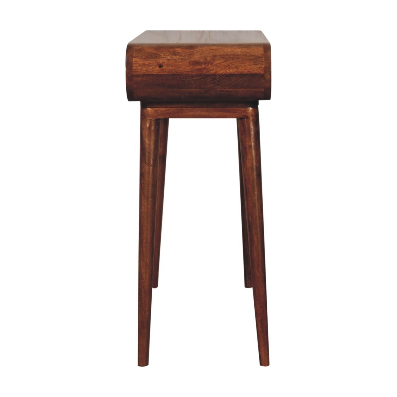 WillowStone Amaya Honey Caramel Nordic Style Console Table