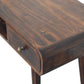 Curved Writing Desk - California Walnut Finish