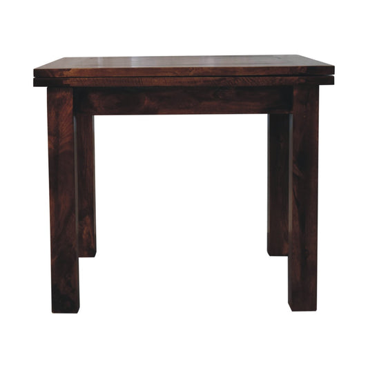 WillowStone California Walnut Extendable Butterfly Dining Table