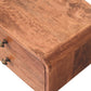 2-Drawer Floating Nightstand - Honey Caramel Finish