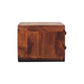 2-Drawer Floating Nightstand - Honey Caramel Finish