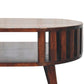 Ariella Coffee Table - California Walnut Finish