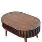 Ariella Coffee Table - California Walnut Finish