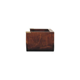 Indira California Walnut Floating Console Table