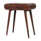 Mini Foldable Dressing Table - Honey Caramel Finish