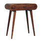 Mini Foldable Dressing Table - Honey Caramel Finish