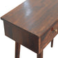 2-Drawer Console Table - California Walnut Finish