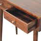 2-Drawer Console Table - California Walnut Finish