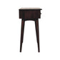 2-Drawer Console Table - California Walnut Finish