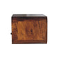 Large Floating Nightstand - Chestnut Finish