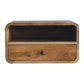 Large Floating Nightstand - Oak Finish