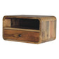 Large Floating Nightstand - Oak Finish