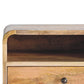 Large Floating Nightstand - Oak Finish