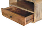 Large Floating Nightstand - Oak Finish