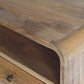 Large Floating Nightstand - Oak Finish
